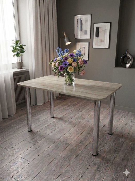 ВЕЛИКИЙ стіл 100х60 см Дуб Сонома Новий Кухонний або Письмовий