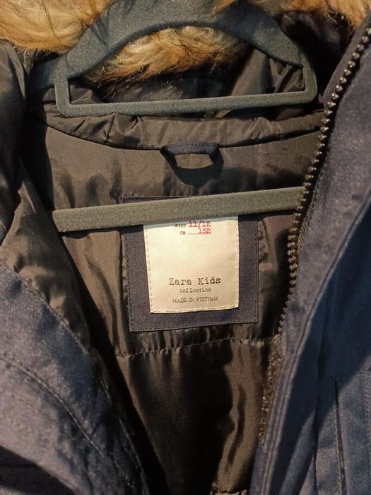 Zara puchowa zimowa 152