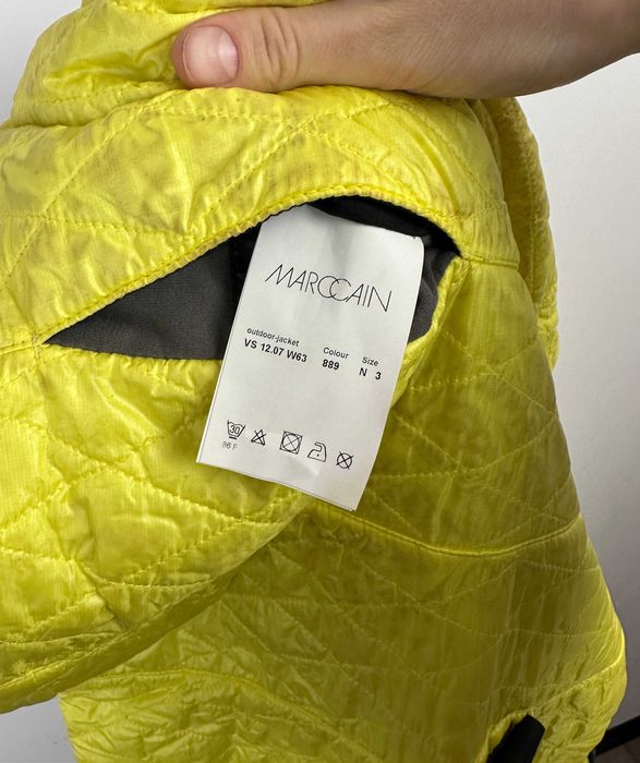 Kurtka zimowa MARC CAIN dwustronna damska z paskiem r. M