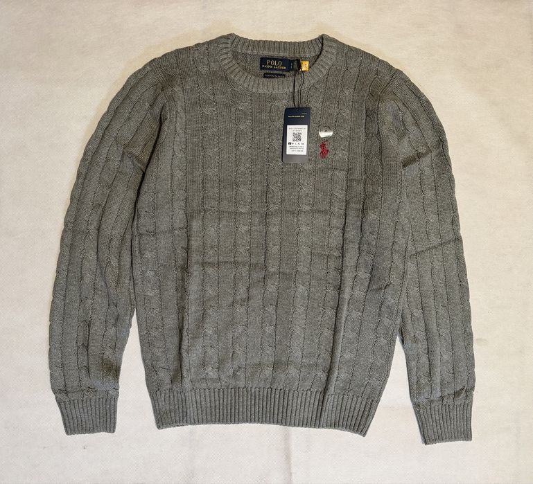 Sweter meski szary XL