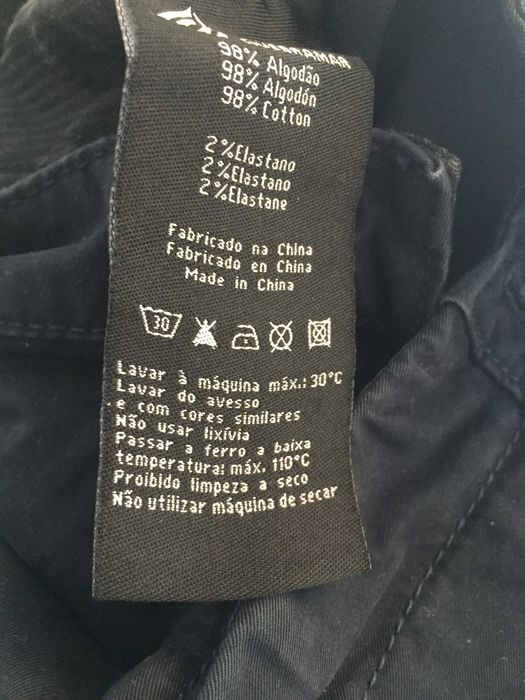 Lote 2 calças chino Quebramar