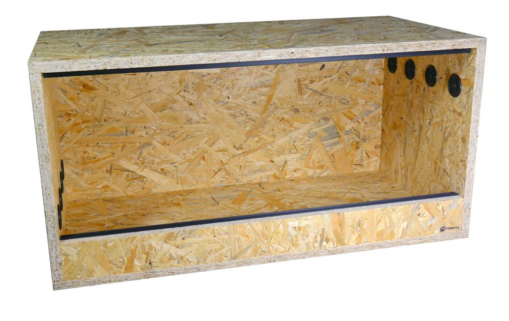 Terrarium 80x40x40cm OSB dla jeża, agamy, gekona, węża Terrpol
