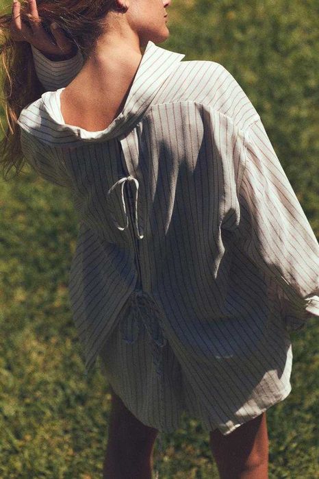 Костюм рубашка и шорты вискоза Zara