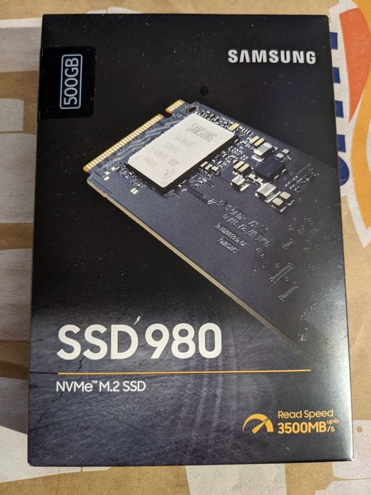 SSD диск M2 Samsung 980 500GB M.2 PCIe 3.0 x4 V-NAND 3bit MLC