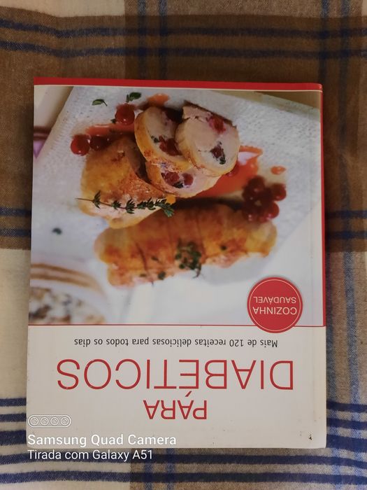 Livro cozinha para diabéticos