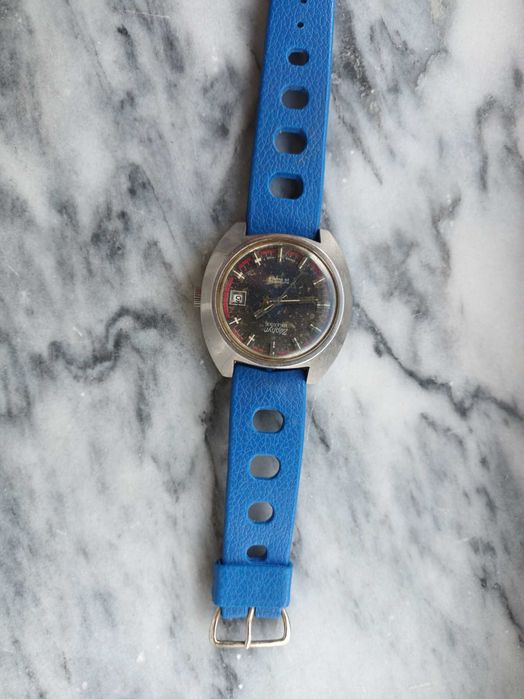 Relógio Zephyr De Luxe 25 Jóias Automático Vintage