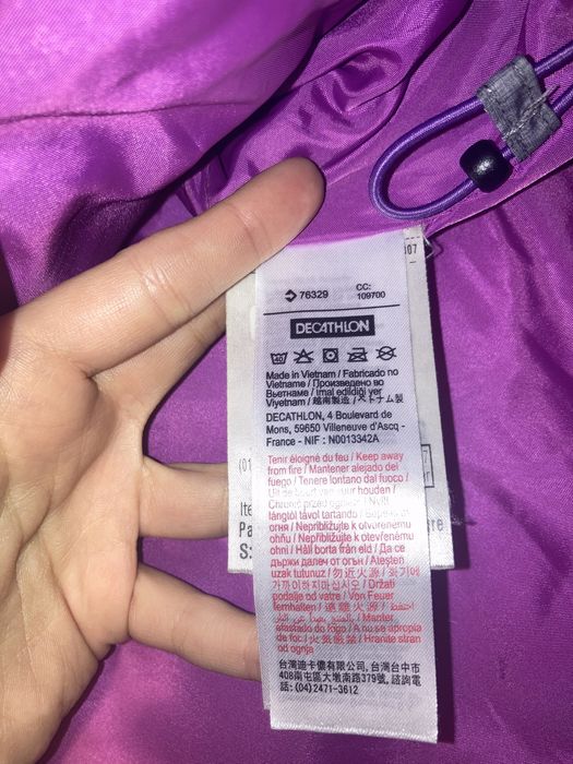 Kurtka damska szara narciarska/zimowa rozmiar M decatlon