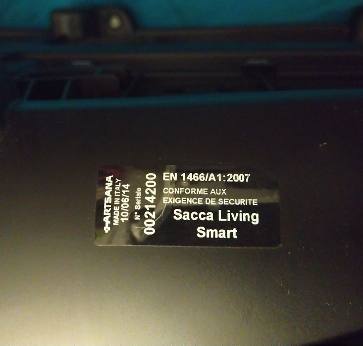 Alcofa Chicco Sacca Living Smart – Excelente Estado