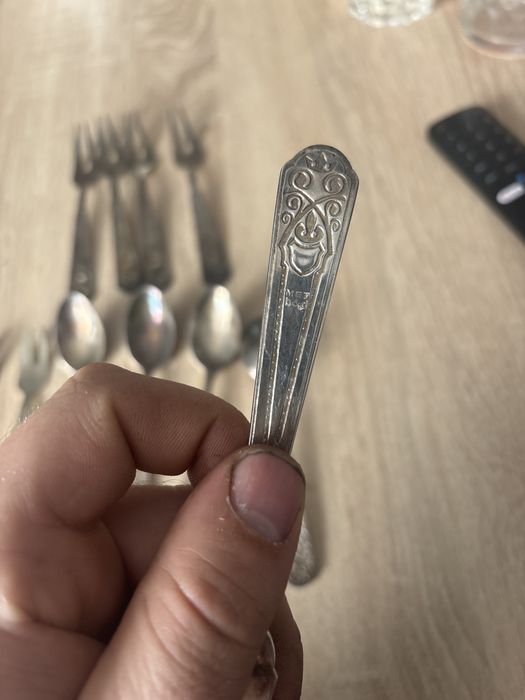 Sztucce male lyzeczki widelczyki b&d