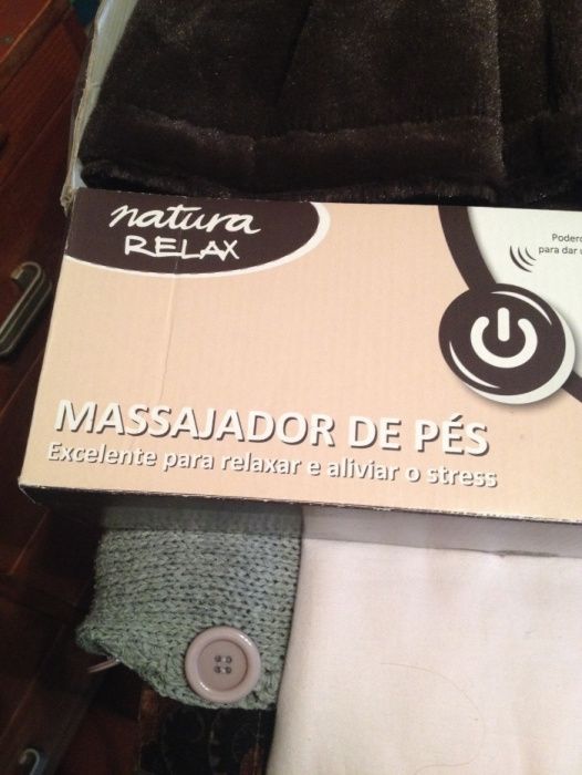 Chinelos massajador de pés