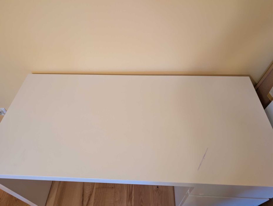 Biurko Malm Ikea białe