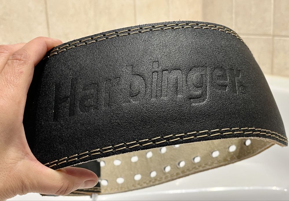 Harbinger Czarny Pas Kulturystyczny