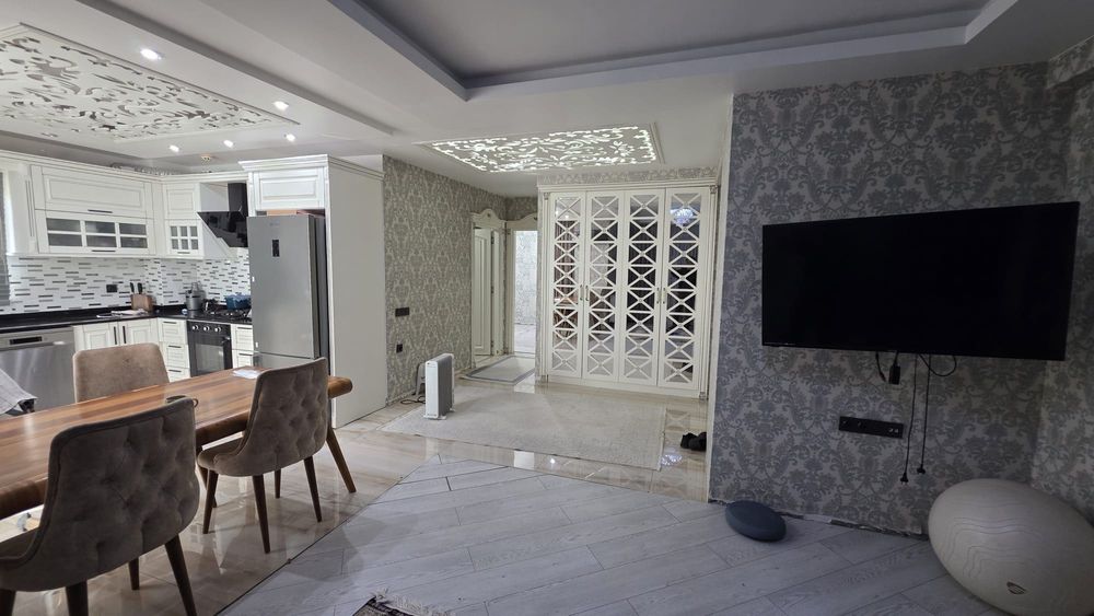 Продаж двокімнатної квартири 65м² з технікою та меблями 2+1 Туреччина. Мерсін. Газ! Море 200 метрів
