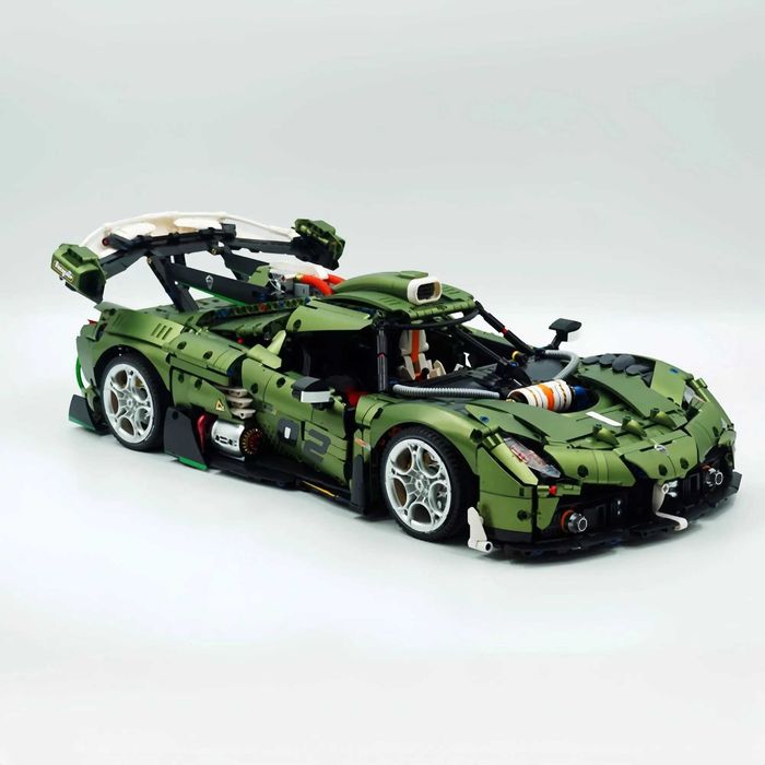 ‼️В НАЯВНОСТІ ‼️Конструктор Koenigsegg Chrome Version | Technic, GULY