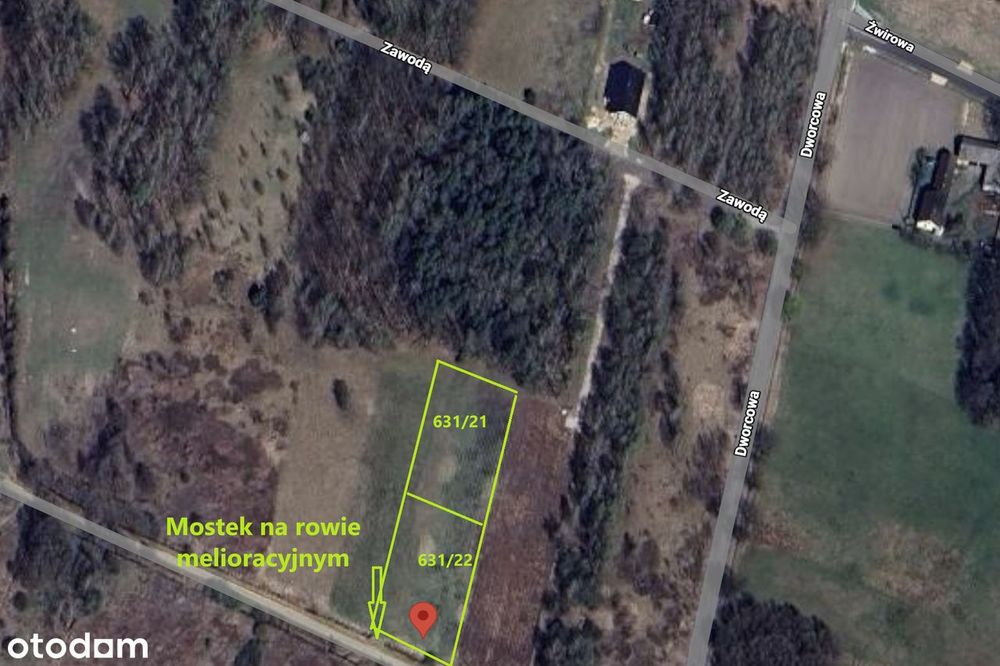 Działka budowlana Ożarowice | 2014 m² | MPZP | Przy lesie, pod dom - Więcej