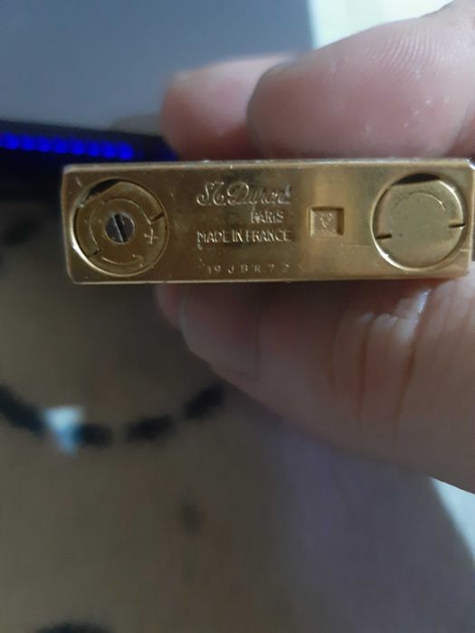 Isqueiro Dupont Ligne 2 Silver and Gold Gatsby vintage (Venda)