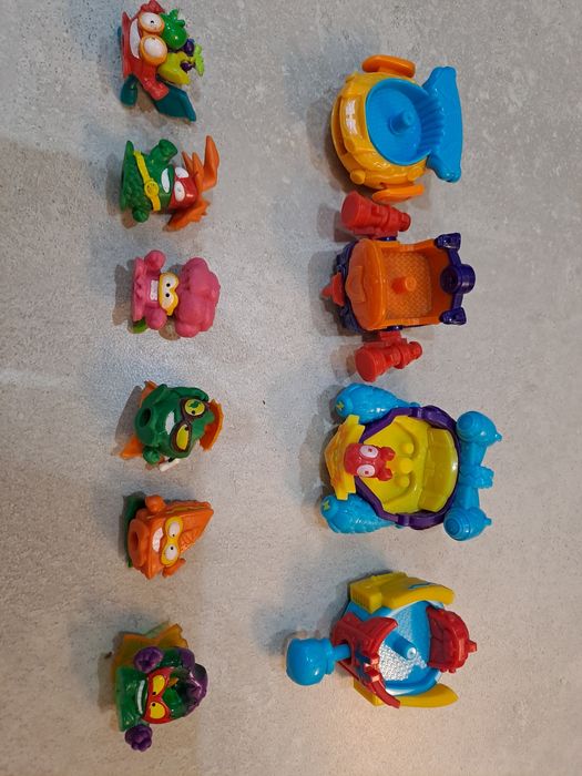 Super things,  Super zings, pojazdy, figurki