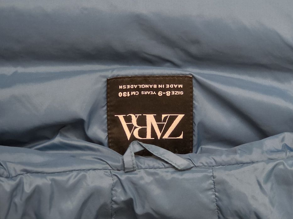 ZARA bezrękawnik kamizelka dziecięca r. 130