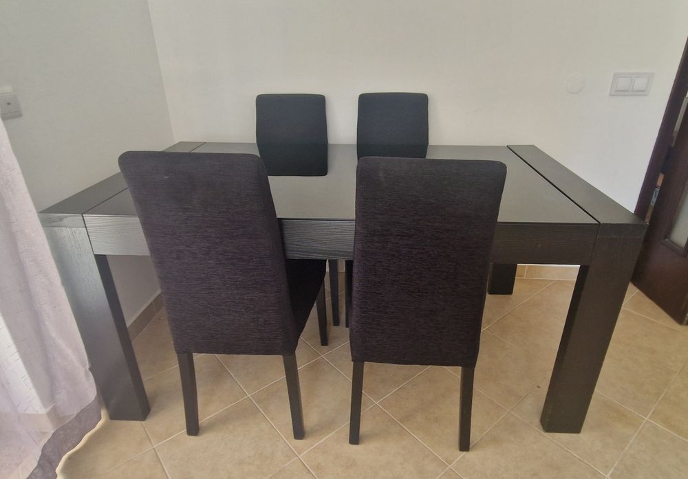 Mesa jantar + cadeiras