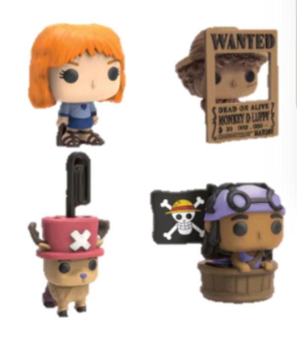 Troco Funko Pop Kinder Joy One Piece, Stranger Things, Jurassic, Harry Potter