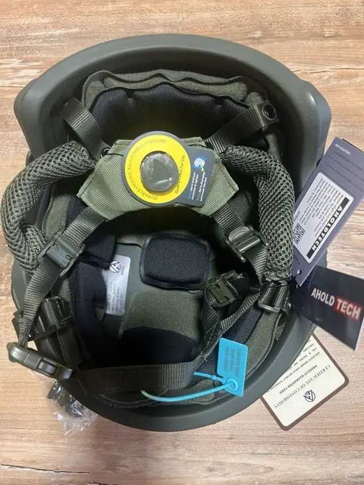 Шолом балістичний кевларовий Fast NIJ IIIА навушники Earmor m32 plus