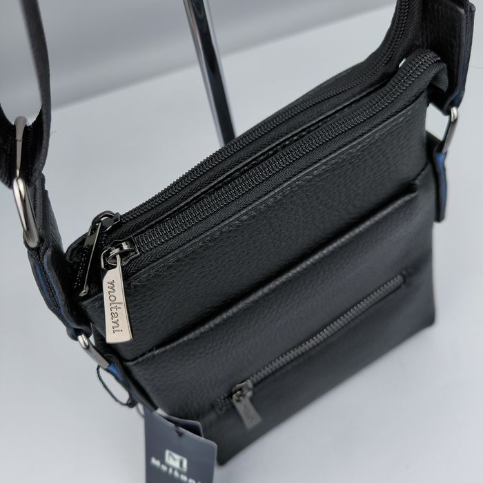 Сумка чоловіча Moltani еко шкіра мужская эко кожа кожаная через плече