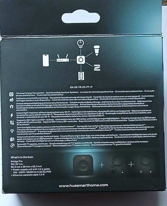 Mostek Philips Hue Bridge Pro * nowy*oryginał fabrycznie zamkniety