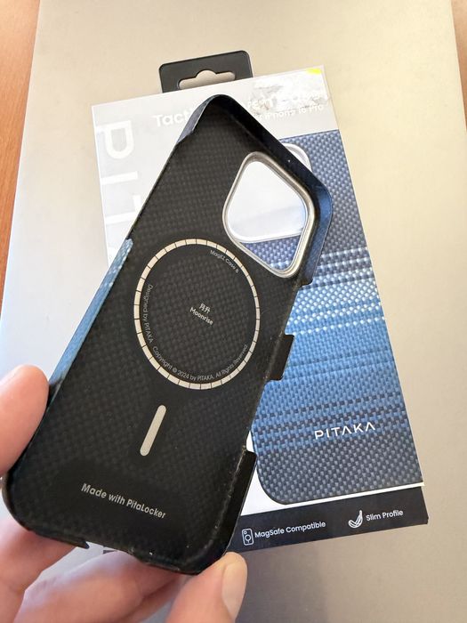 Чохол для iPhone 16 Pro Pitaka. Оригінал (пітака айфон 16 про)