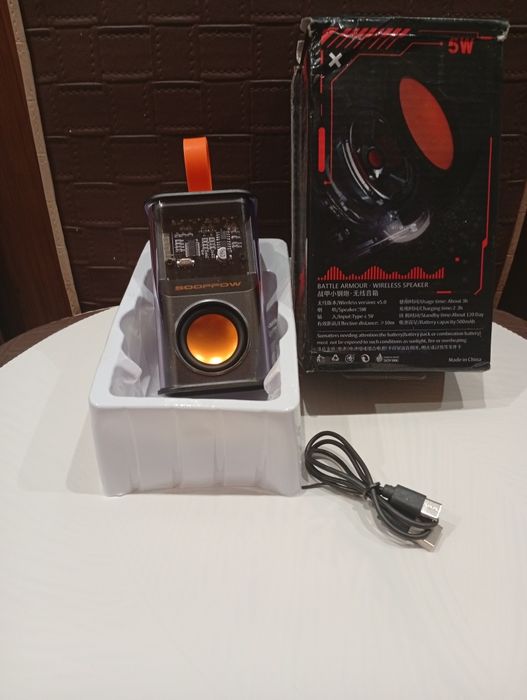 Портативна бездротова bluetooth колонка