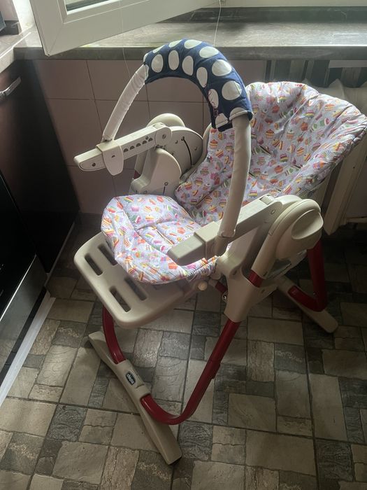 Стульчик для кормления  Chicco Polly Magic Tobacco