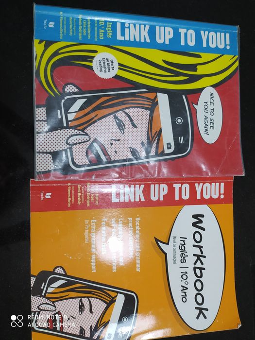 Manuais a cadernos atividades 10 ano