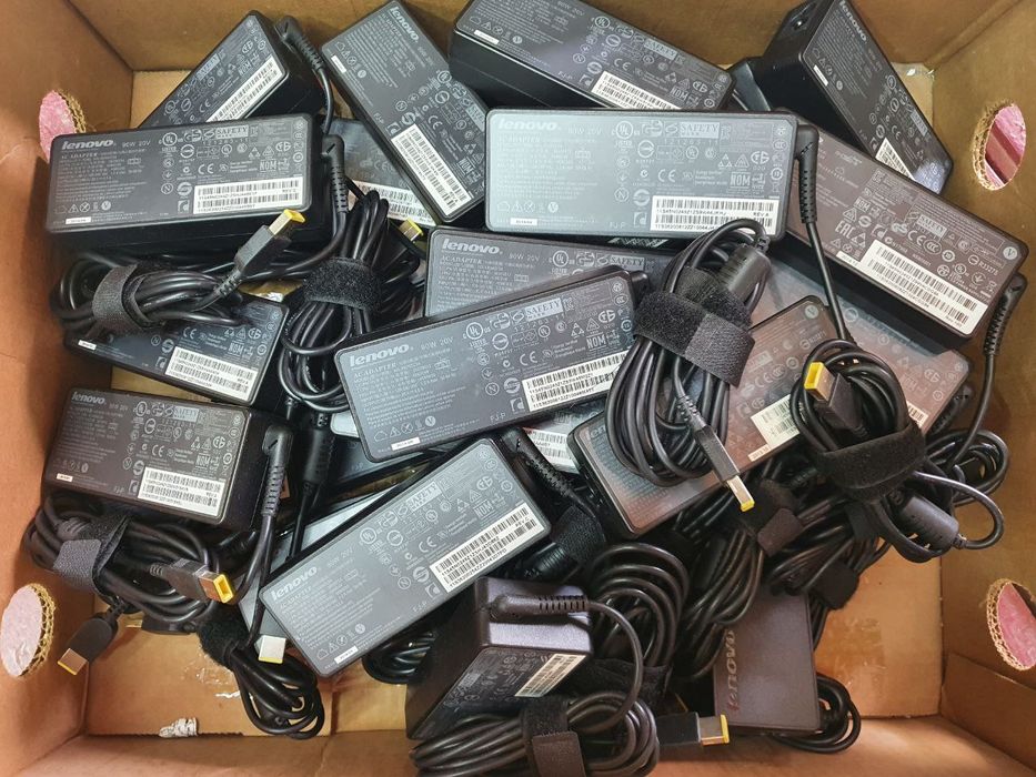Електрошрот Lenovo 20V 4.5A usb pin 90Вт Square оригінал блок живлення