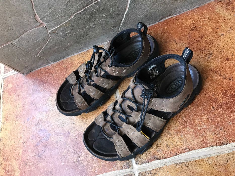 Сандалі, босоніжки Keen Waterproof, натуральна шкіра.