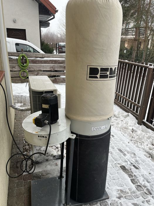 Odciag wyciag pyłu wiurow REMA