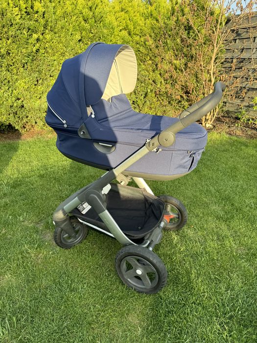 Stokke TRAILZ granatowy w bardzo dobrym stanie!