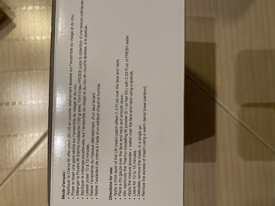 Decleor Zestaw Lift Experience Mask F Mask 5X150G + F Mask 5X30Ml