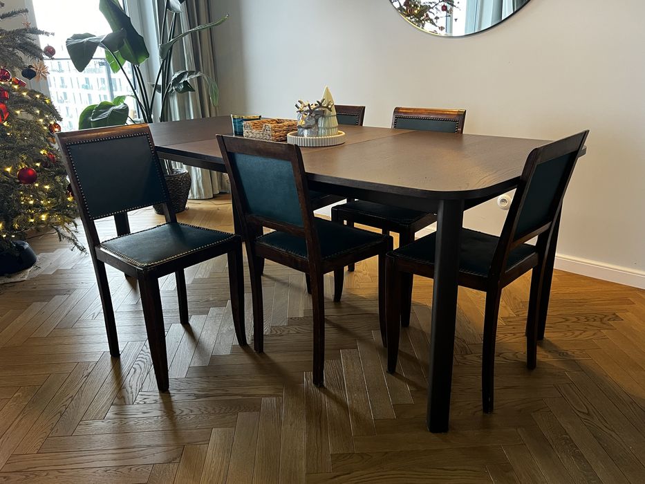 5 szt krzeseł vintage