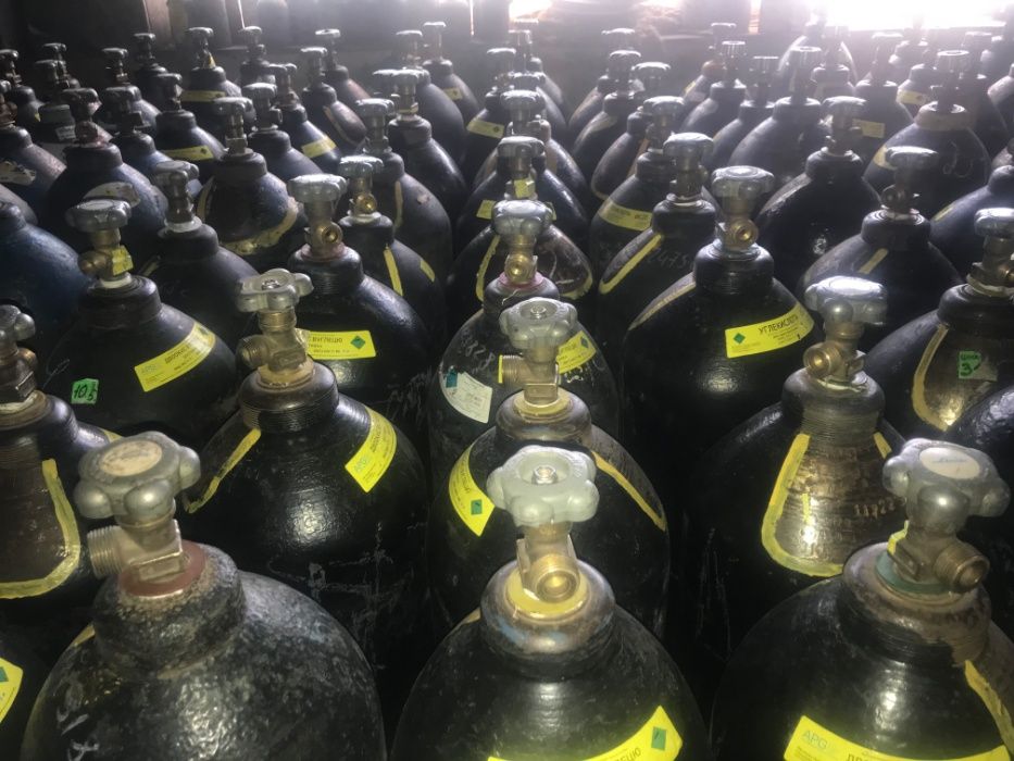 Харчова вуглекислота в балонах. Доставка!