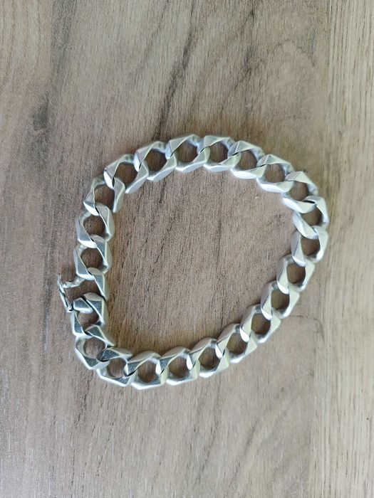 bransoletka srebrna męska