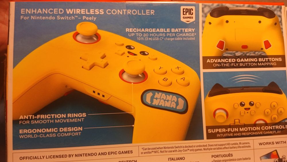 Fortnite kontroler Nintendo Switch, Switch Lite oraz Switch