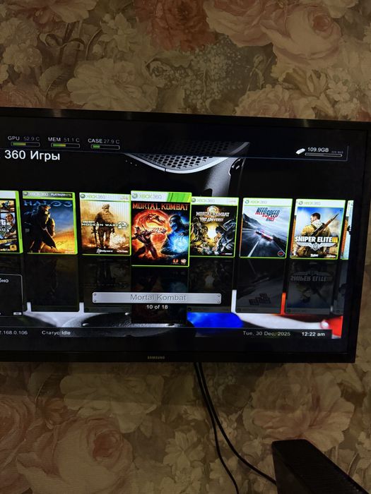 Xbox360 slim з іграми