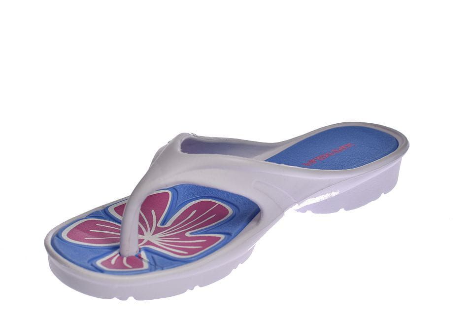 Japonki damskie klapki plażowe z Węgier B957 WTBL rozm. 37