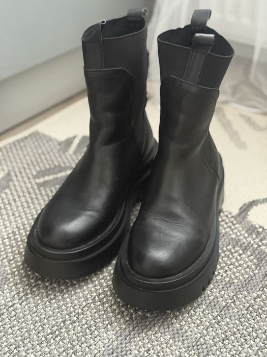 Зимові чоботи челсі зимние ботинки челси