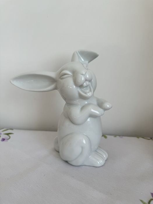Figurka Rosenthal Śmiejący zając 18cm