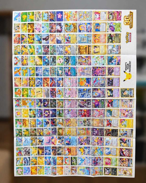 Poster de Pokémon 30th Anniversary