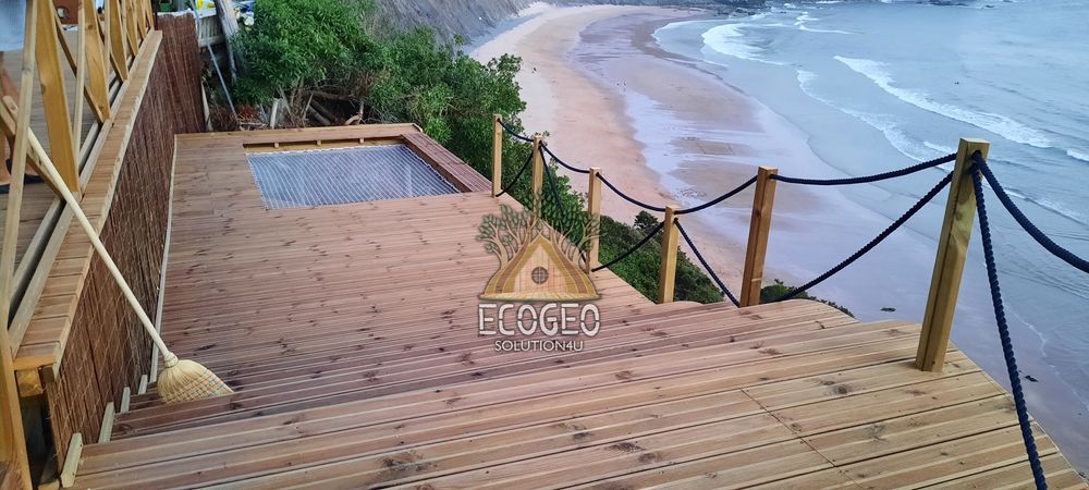 Decks - Wooden Pergolas - Pérgulas Decks de Madeira, Sombras por medida