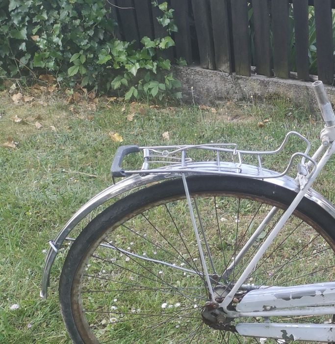 Bagażnik rowerowy z nierdzewki, na koła 28 cali