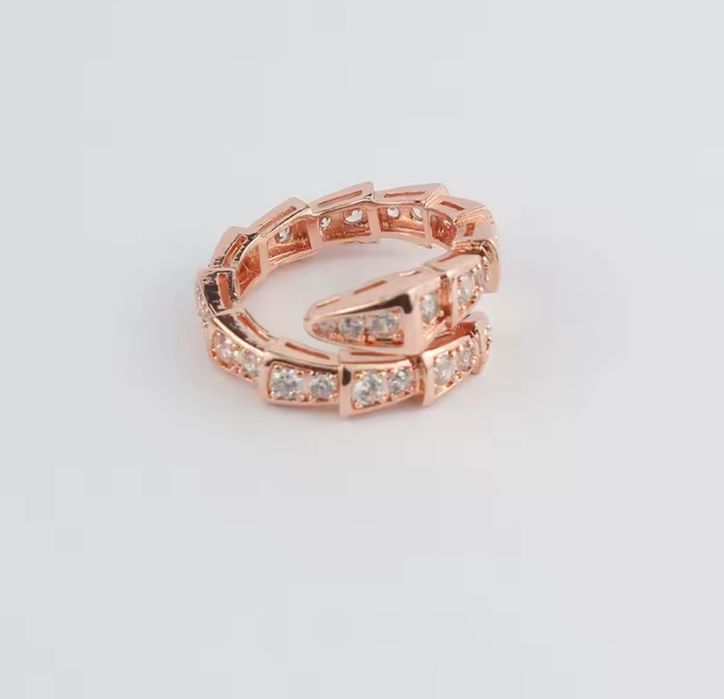 Кольца  серьги браслеты  Bulgari Serpenti Viper "Змея"