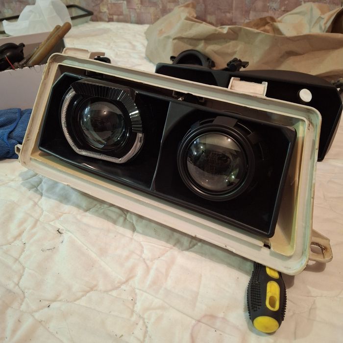 Продам Шлифованые,полированые стёкла фар под линзы на ваз 2108,2110-15