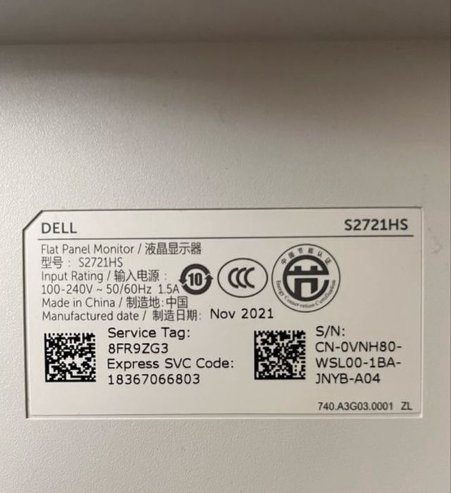 Dell монітор на запчасті